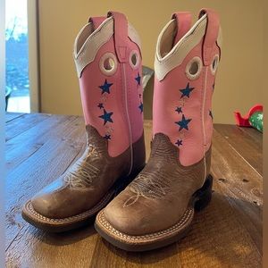 Old West Kids Cowboy Boots - Size 8.5